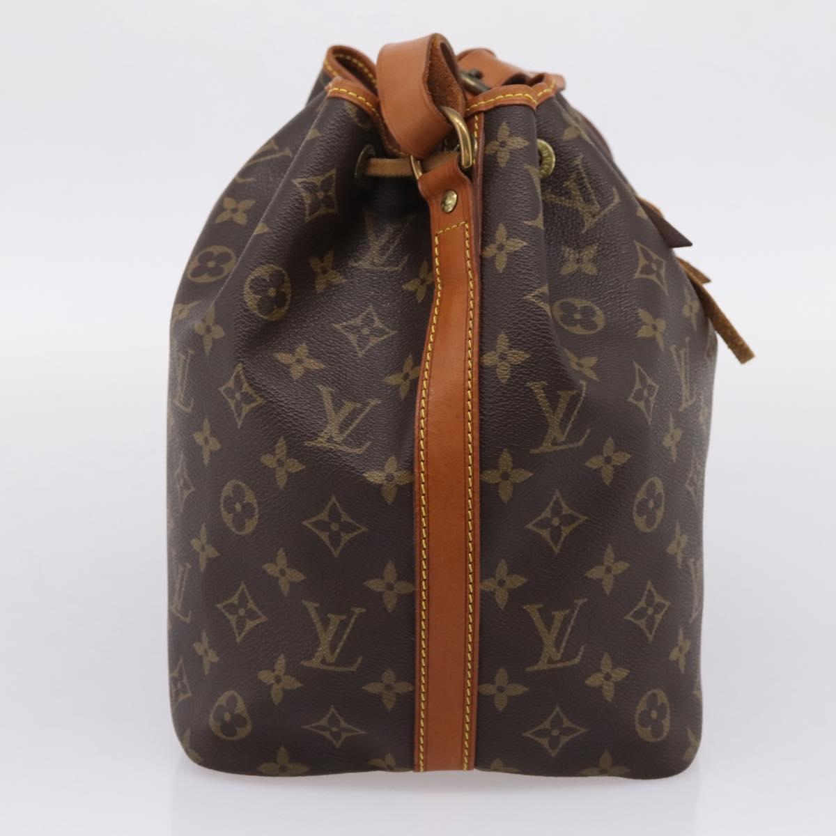 LOUIS VUITTON Monogram Petit Noe Shoulder Bag M42226 LV Auth 208703V