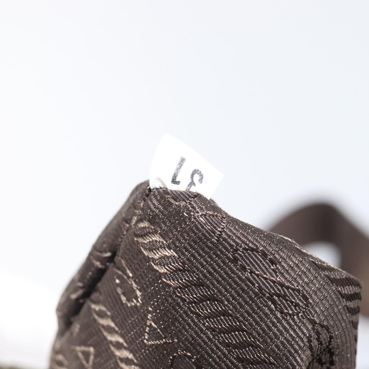 PRADA Backpack Nylon Green Silver Auth 208704