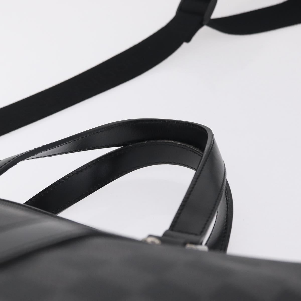 LOUIS VUITTON Damier Graphite Tadao Shoulder Bag 2way N51192 LV Auth 208724V