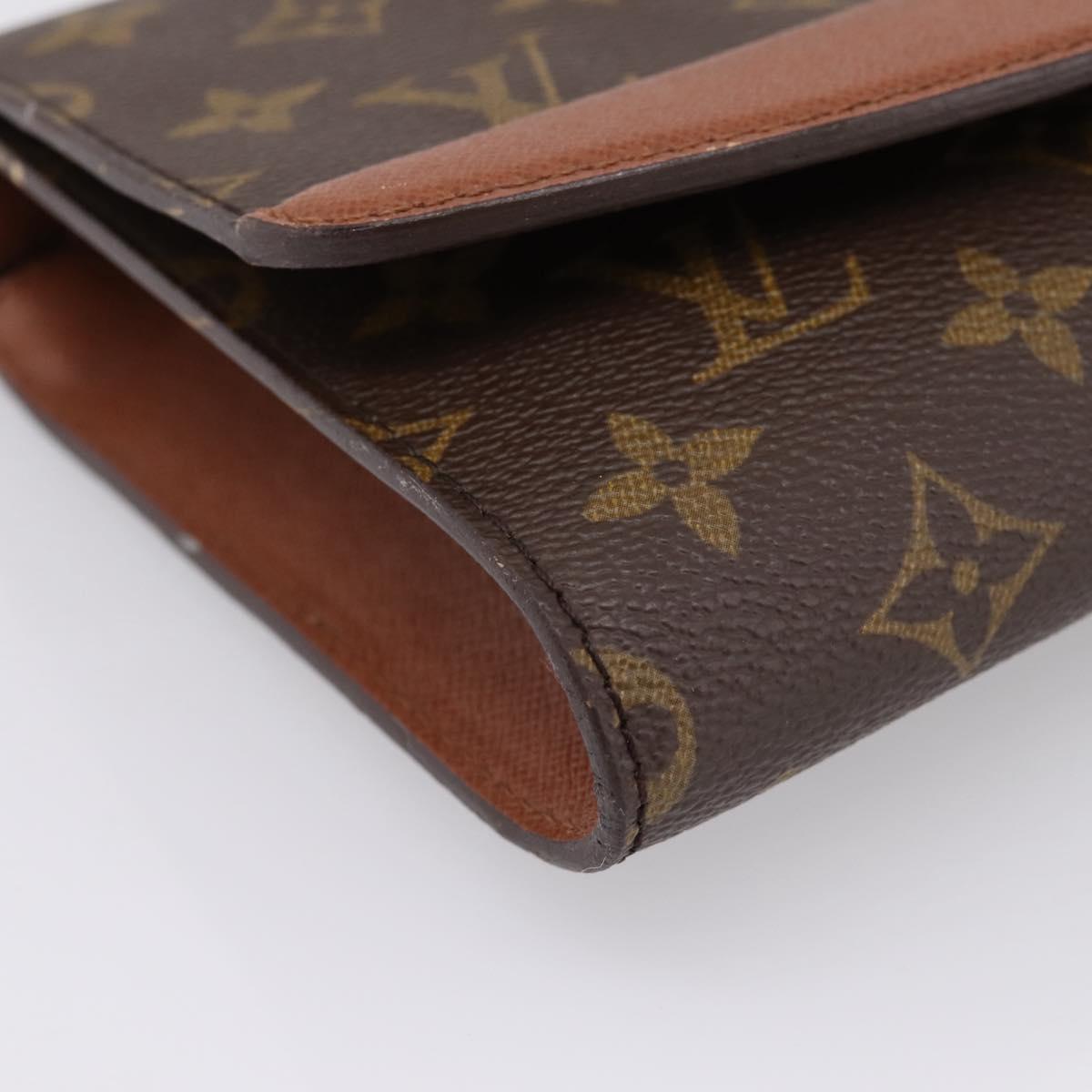LOUIS VUITTON Monogram Bordeaux 24 Shoulder Bag M51798 LV Auth 208738V