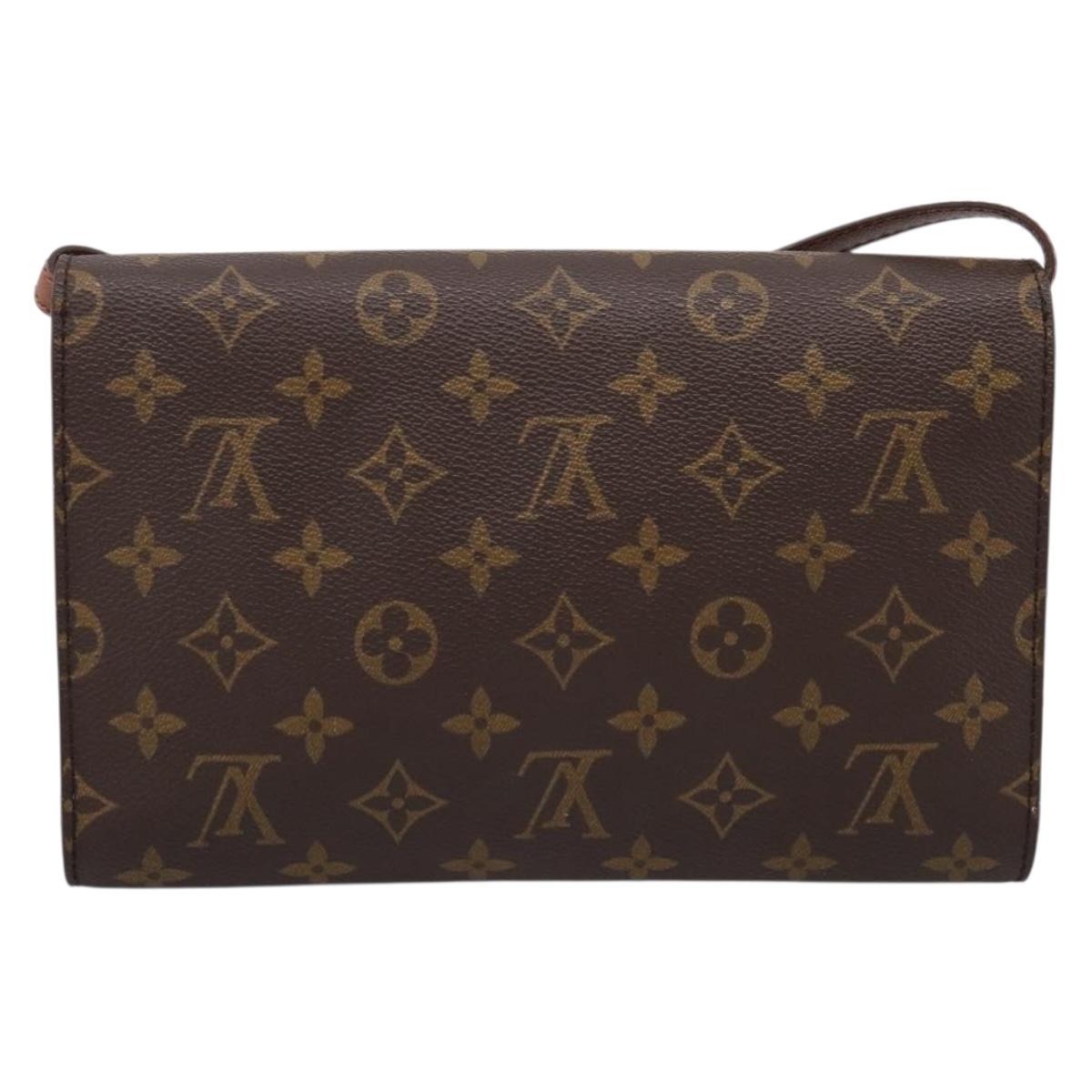 LOUIS VUITTON Monogram Bordeaux 24 Shoulder Bag M51798 LV Auth 208738V