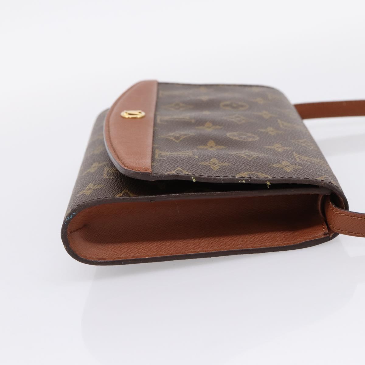 LOUIS VUITTON Monogram Bordeaux 24 Shoulder Bag M51798 LV Auth 208738V