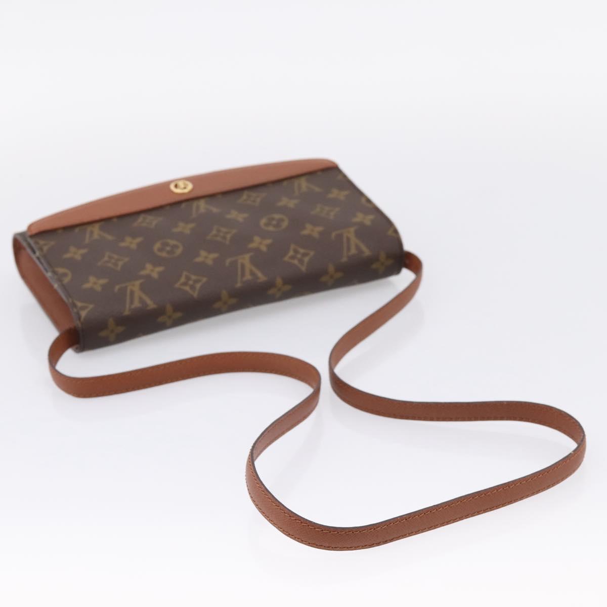 LOUIS VUITTON Monogram Bordeaux 24 Shoulder Bag M51798 LV Auth 208738V