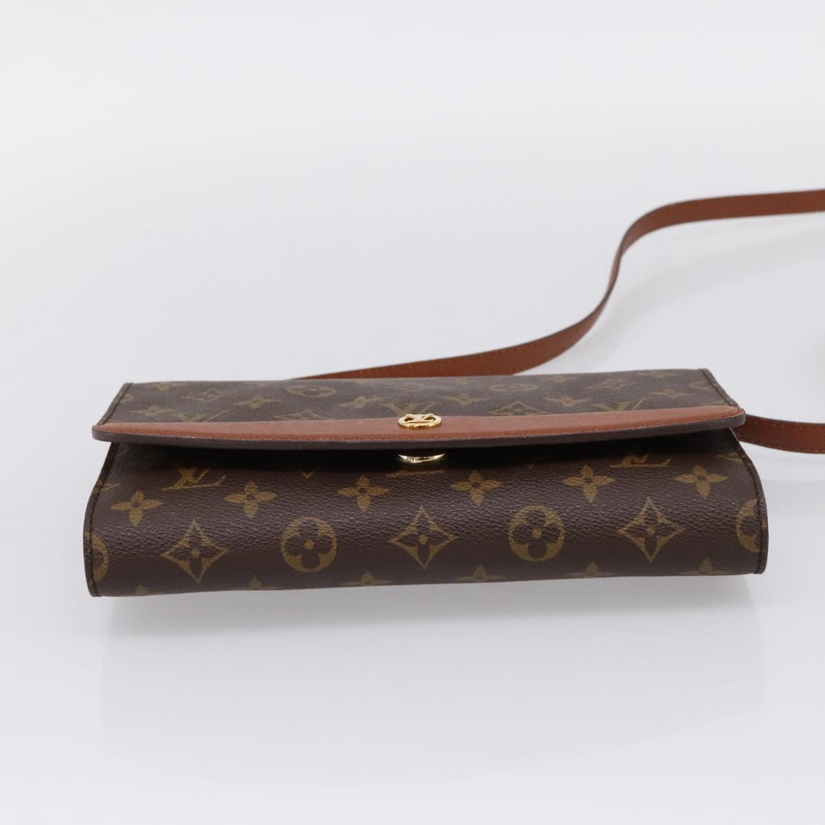 LOUIS VUITTON Monogram Bordeaux 24 Shoulder Bag M51798 LV Auth 208738V