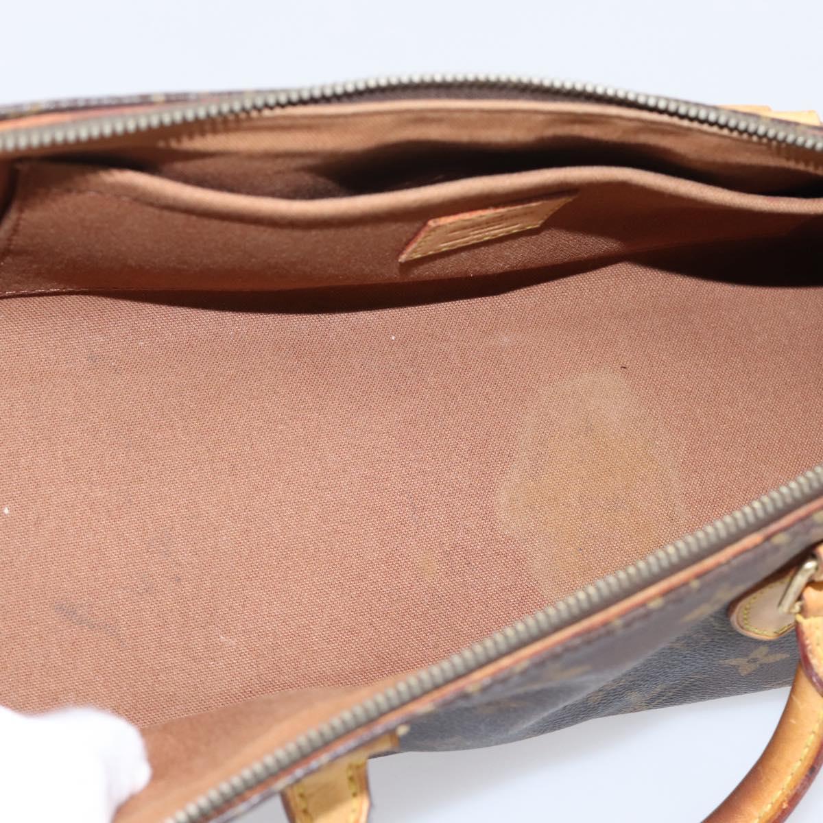 LOUIS VUITTON Monogram Popincourt Hand Bag M40009 LV Auth 208745