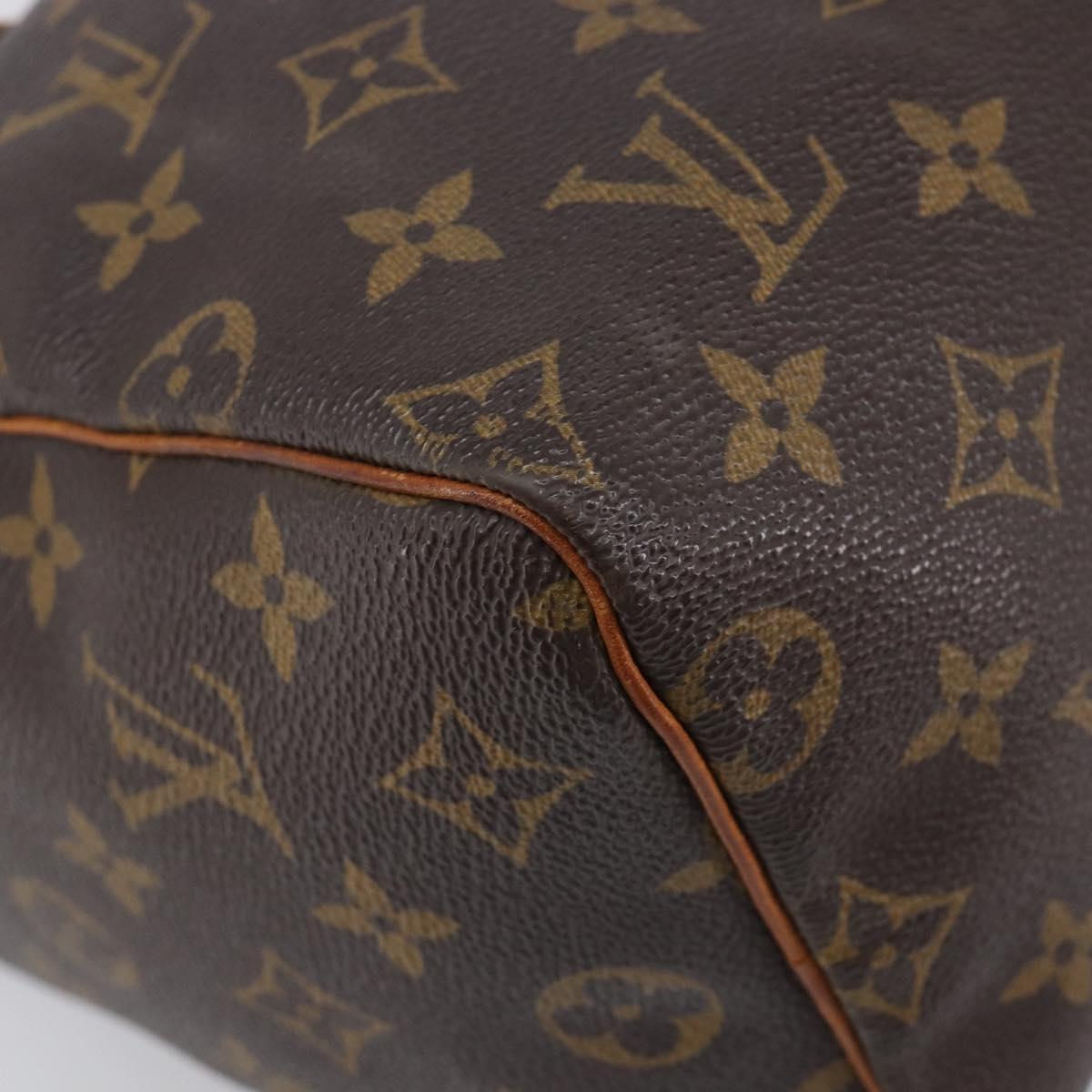 LOUIS VUITTON Monogram Speedy 25 Hand Bag M41528 LV Auth 208751A