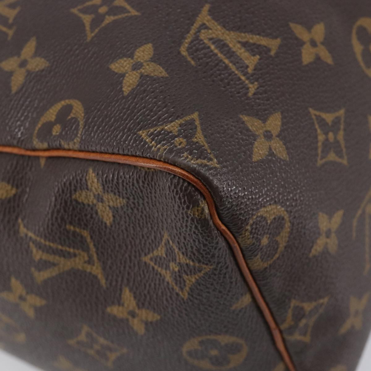 LOUIS VUITTON Monogram Speedy 25 Hand Bag M41528 LV Auth 208751A