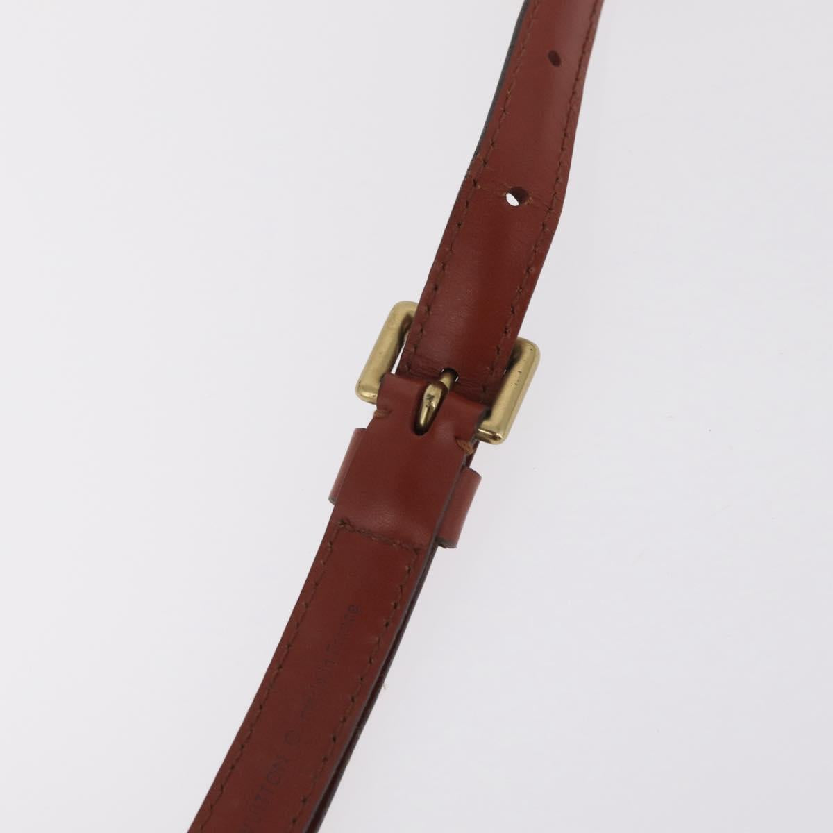LOUIS VUITTON Epi Alma Hand Bag Brown M52143 LV Auth 208758V