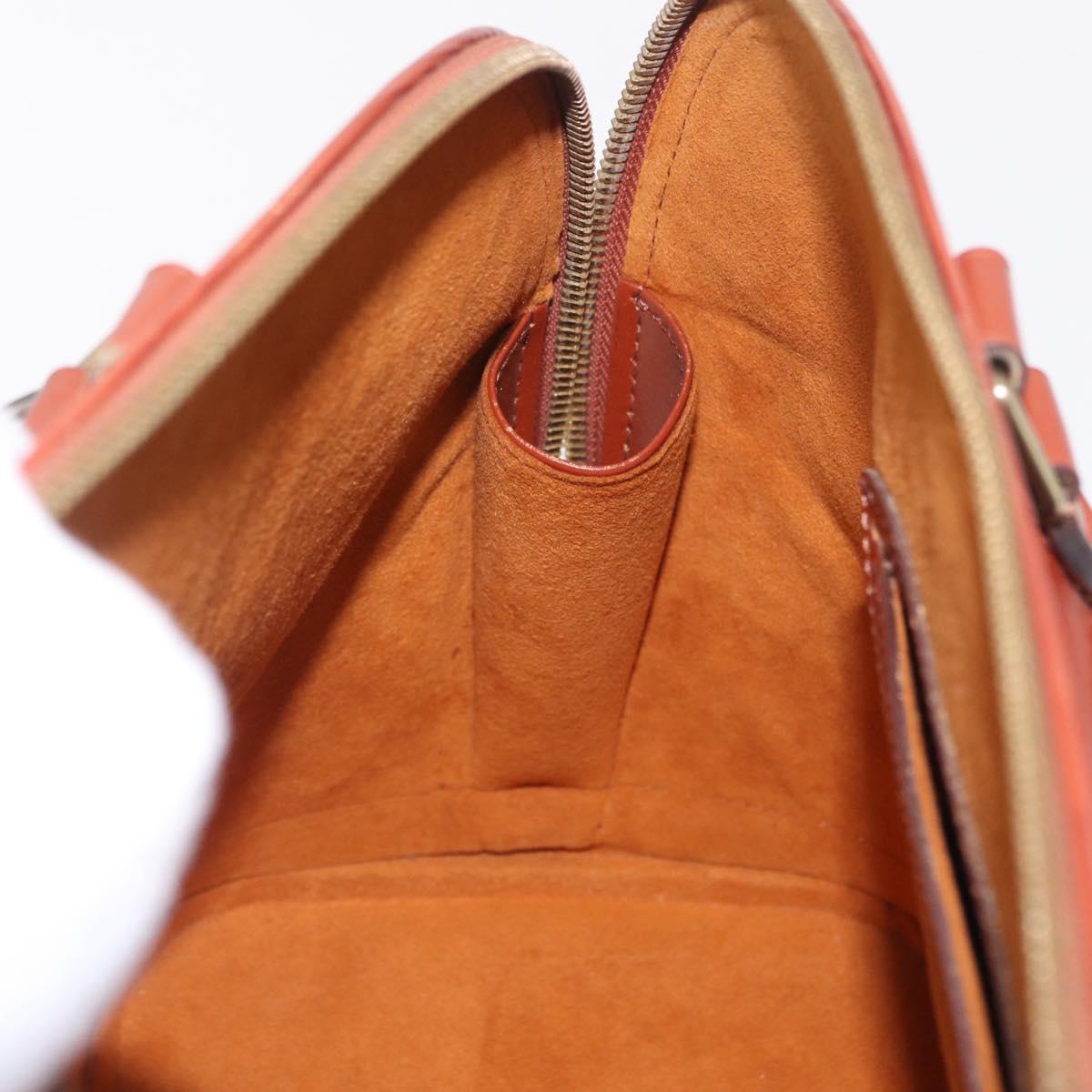 LOUIS VUITTON Epi Alma Hand Bag Brown M52143 LV Auth 208758V