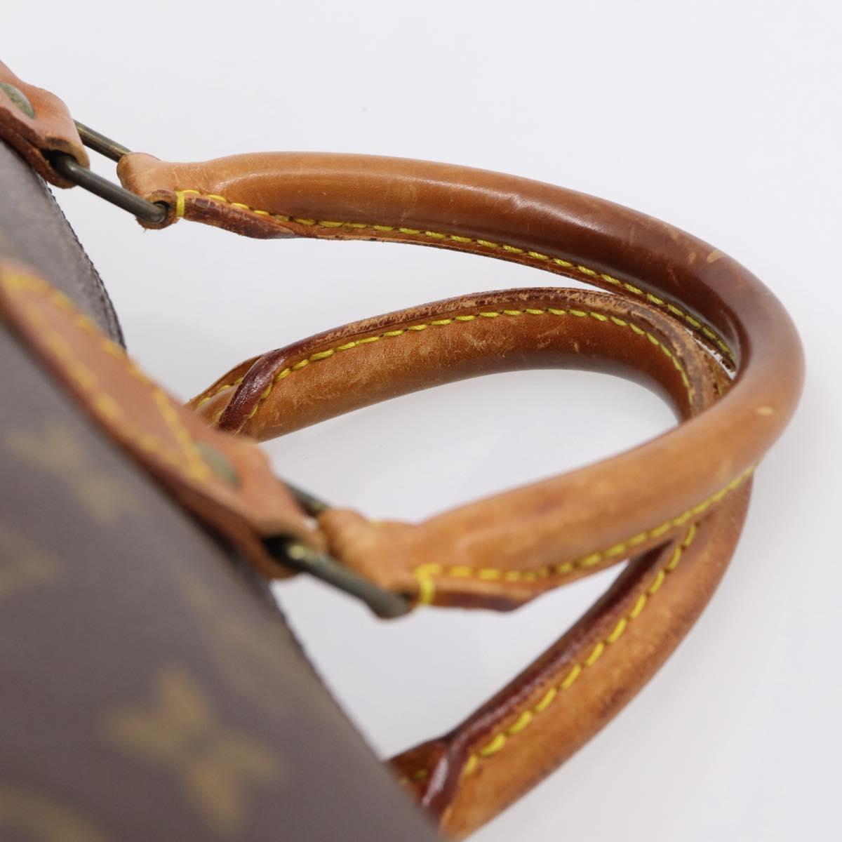 LOUIS VUITTON Monogram Speedy 35 Hand Bag M41524 LV Auth 208760