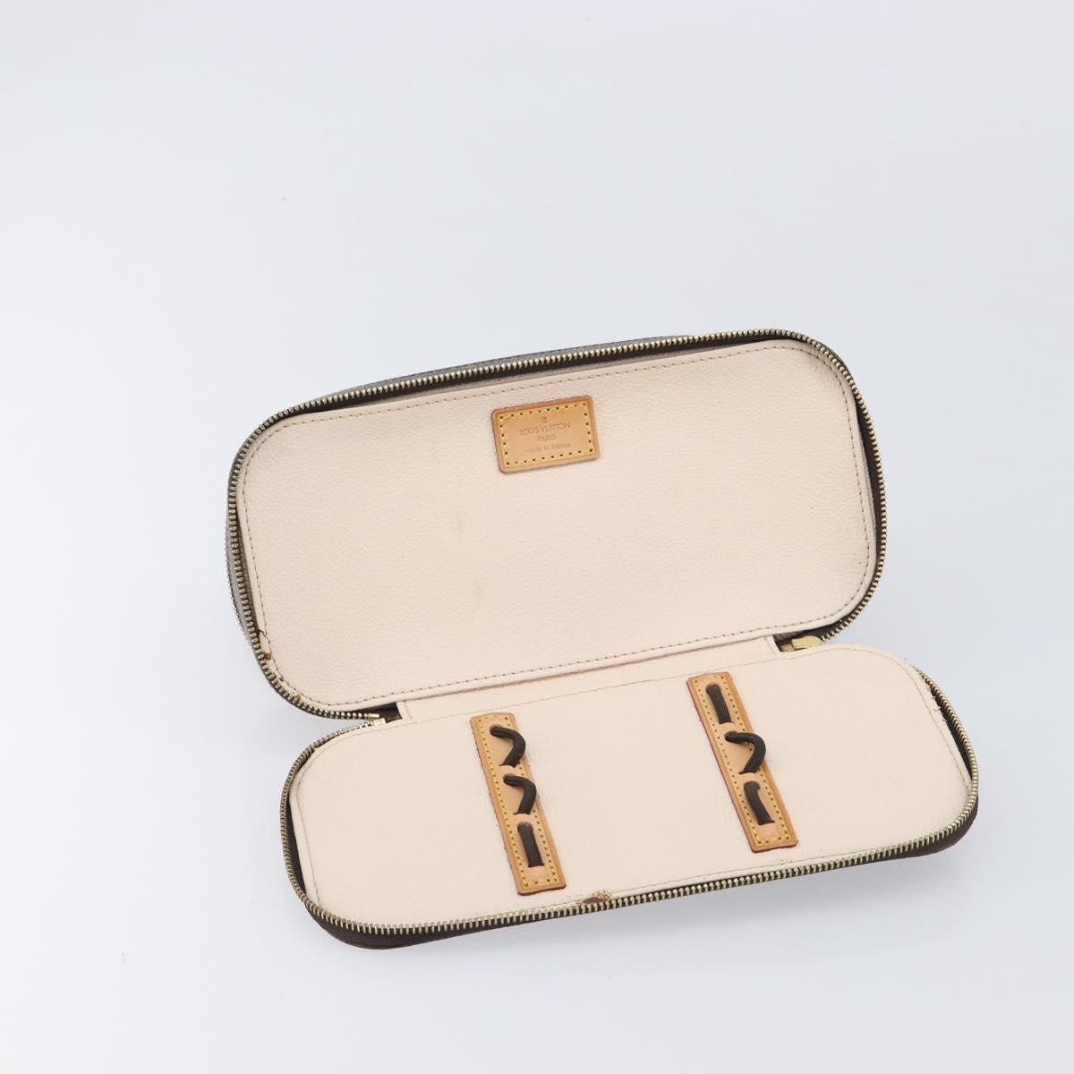LOUIS VUITTON Monogram Trousse Brush MG Cosmetic Pouch M47505 LV Auth 208767