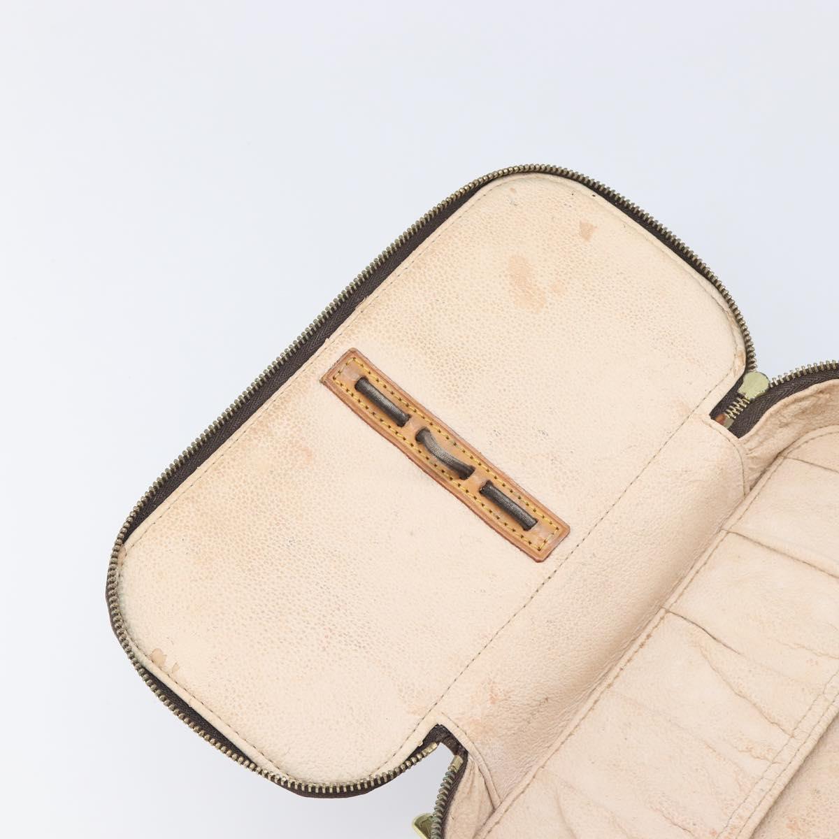LOUIS VUITTON Monogram Trousse Brush MG Cosmetic Pouch M47505 LV Auth 208767
