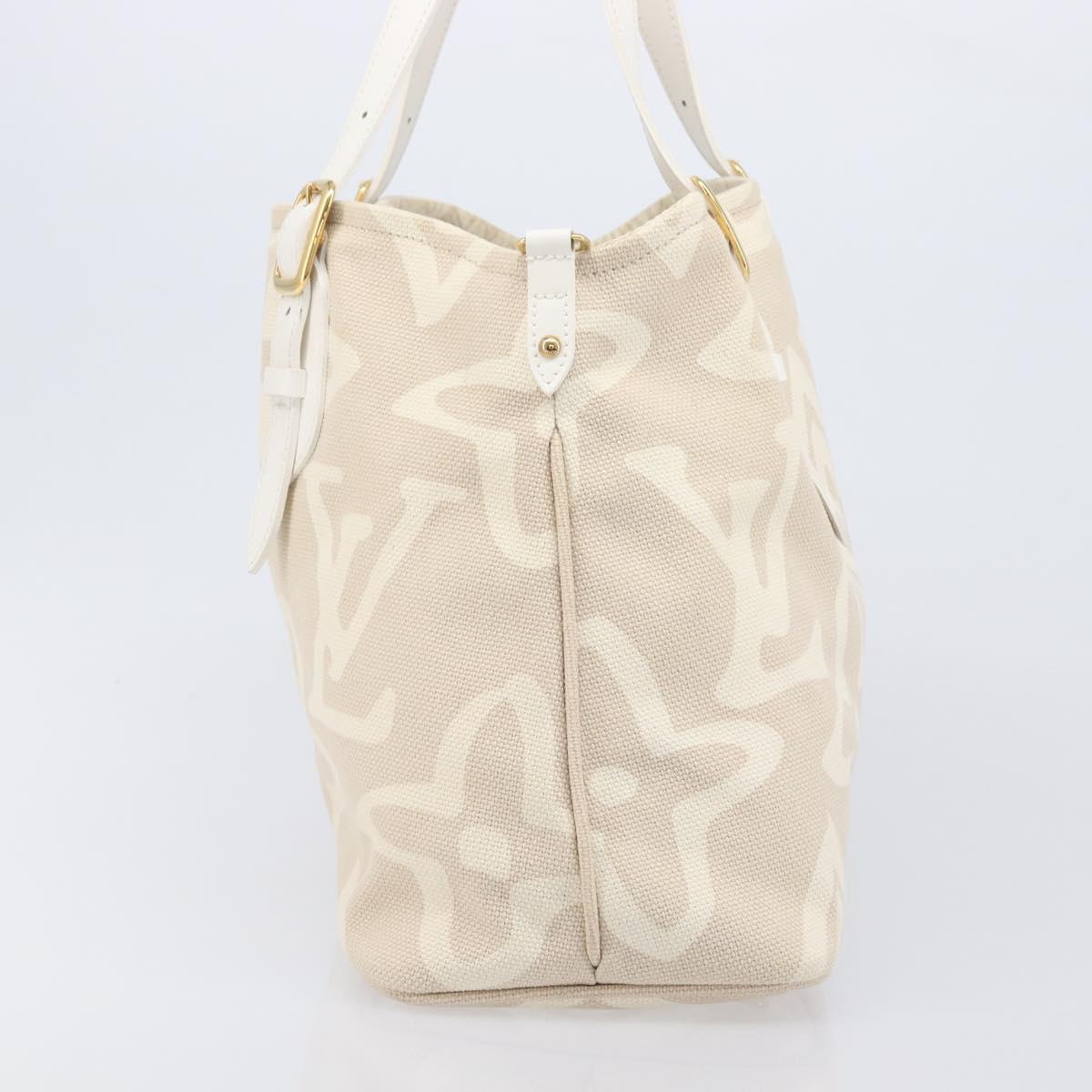 LOUIS VUITTON Cruise Line Taicienne PM Tote Bag Canvas Sabre M95674 Auth 208784V