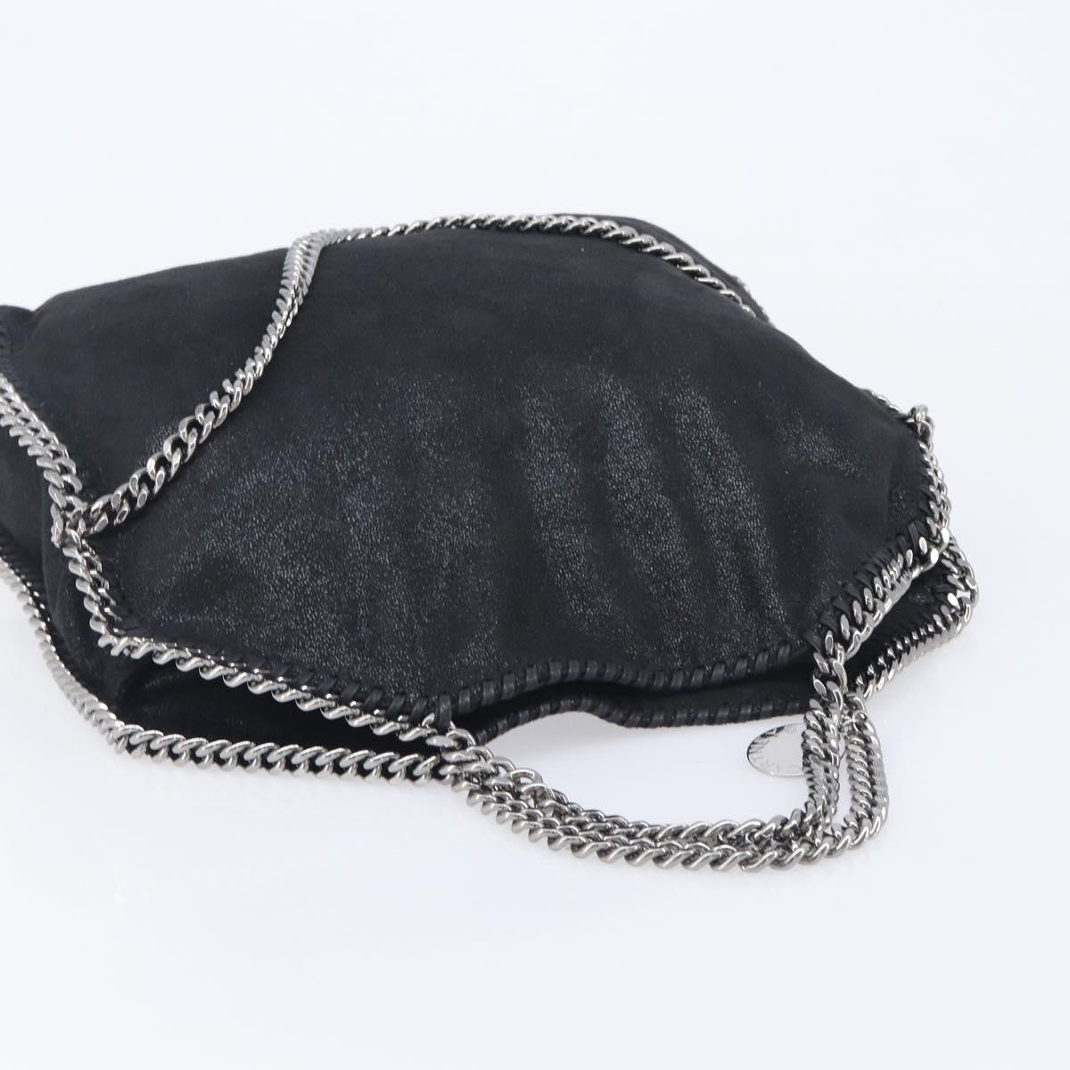 Stella McCartney Chain Falabella Bag Polyester 2way Black 234387 Auth 208795A