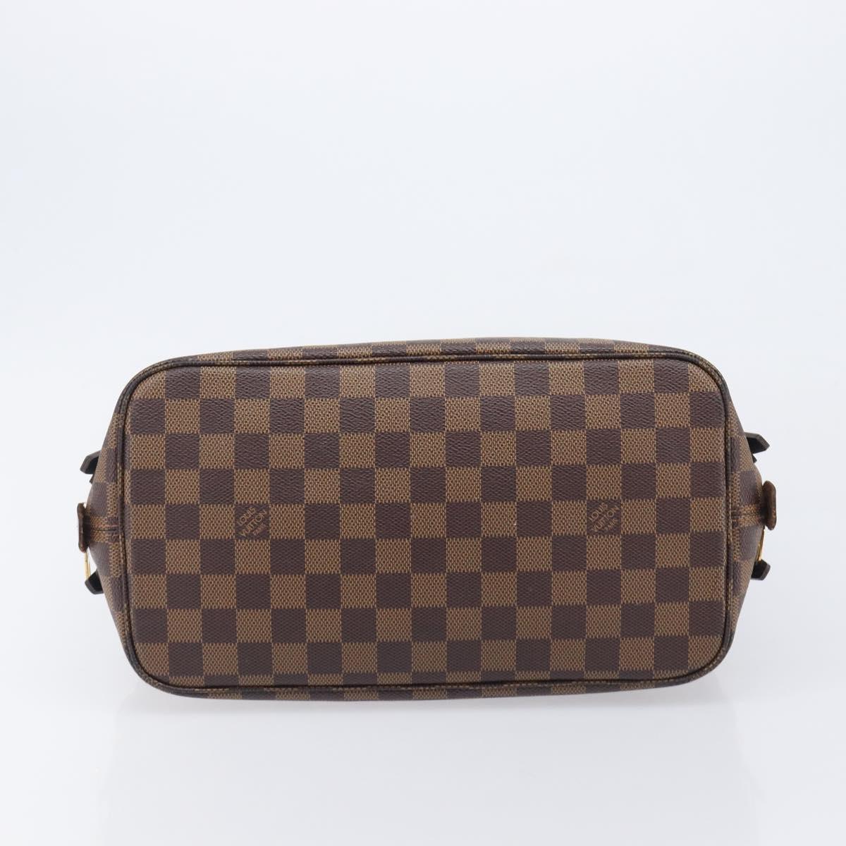 LOUIS VUITTON Damier Ebene Hippo Rivington Shoulder Bag N41108 LV Auth 208804SAM