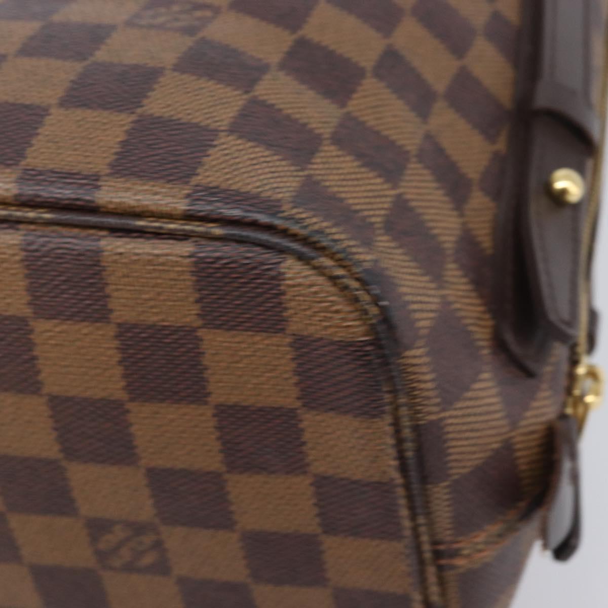 LOUIS VUITTON Damier Ebene Hippo Rivington Shoulder Bag N41108 LV Auth 208804SAM