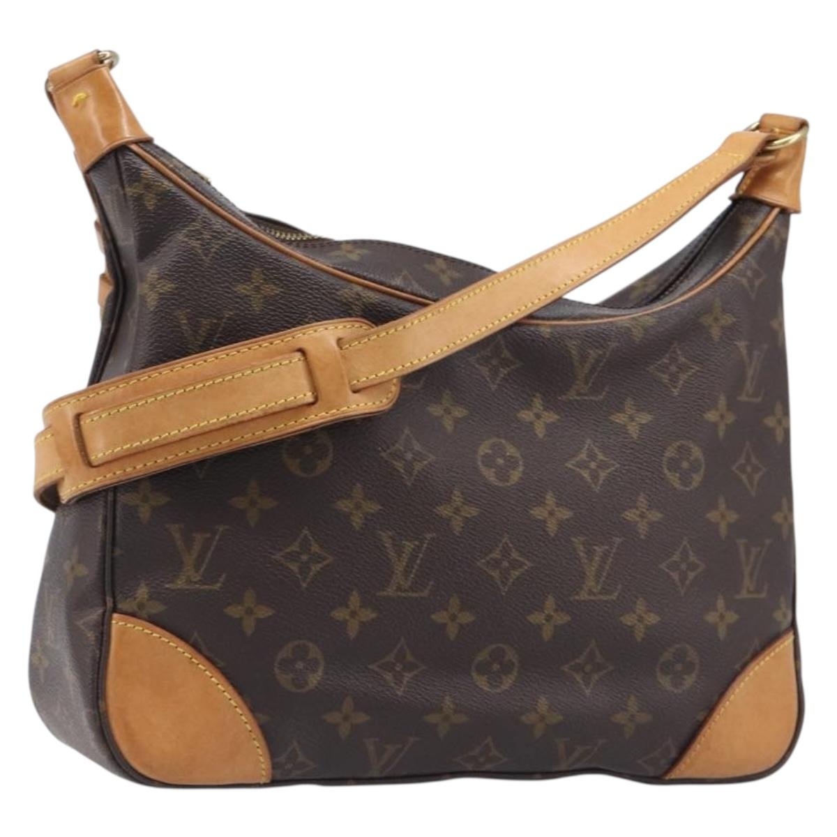 LOUIS VUITTON Monogram Boulogne 30 Shoulder Bag M51265 LV Auth 208808V