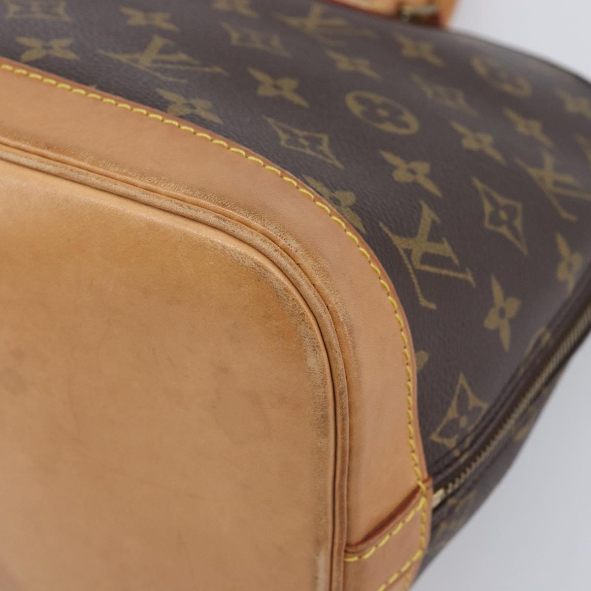 LOUIS VUITTON Monogram Alma PM Hand Bag M53151 LV Auth 208821