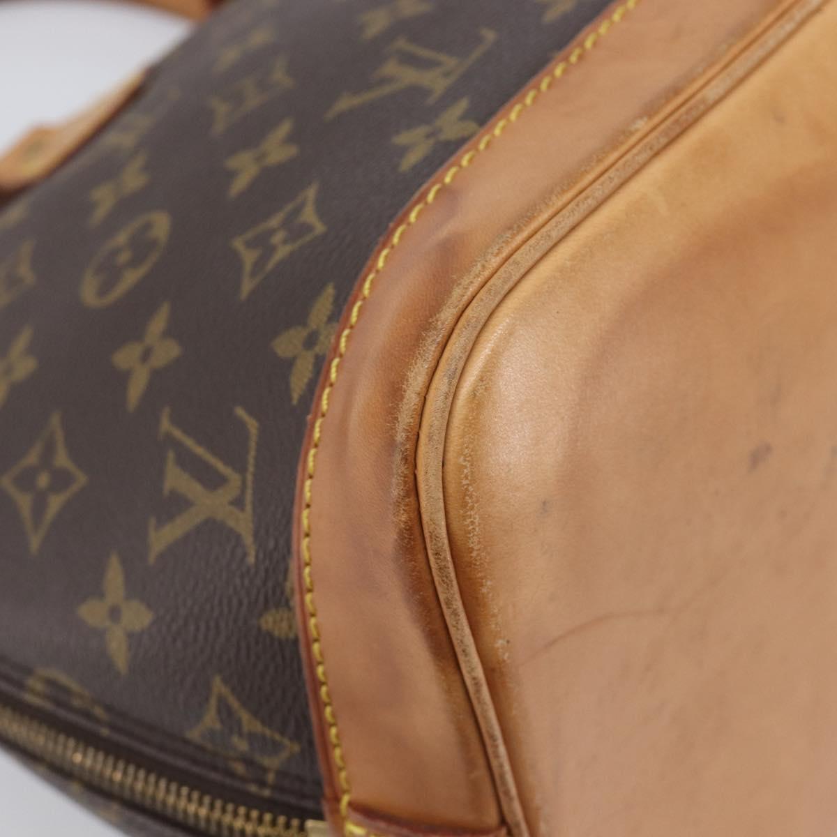 LOUIS VUITTON Monogram Alma PM Hand Bag M53151 LV Auth 208821