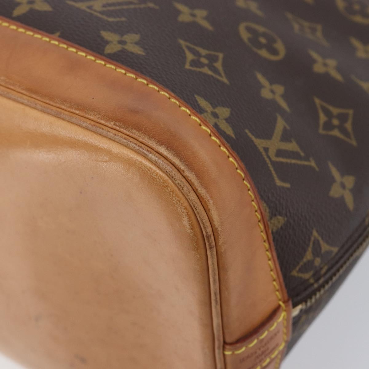 LOUIS VUITTON Monogram Alma PM Hand Bag M53151 LV Auth 208821