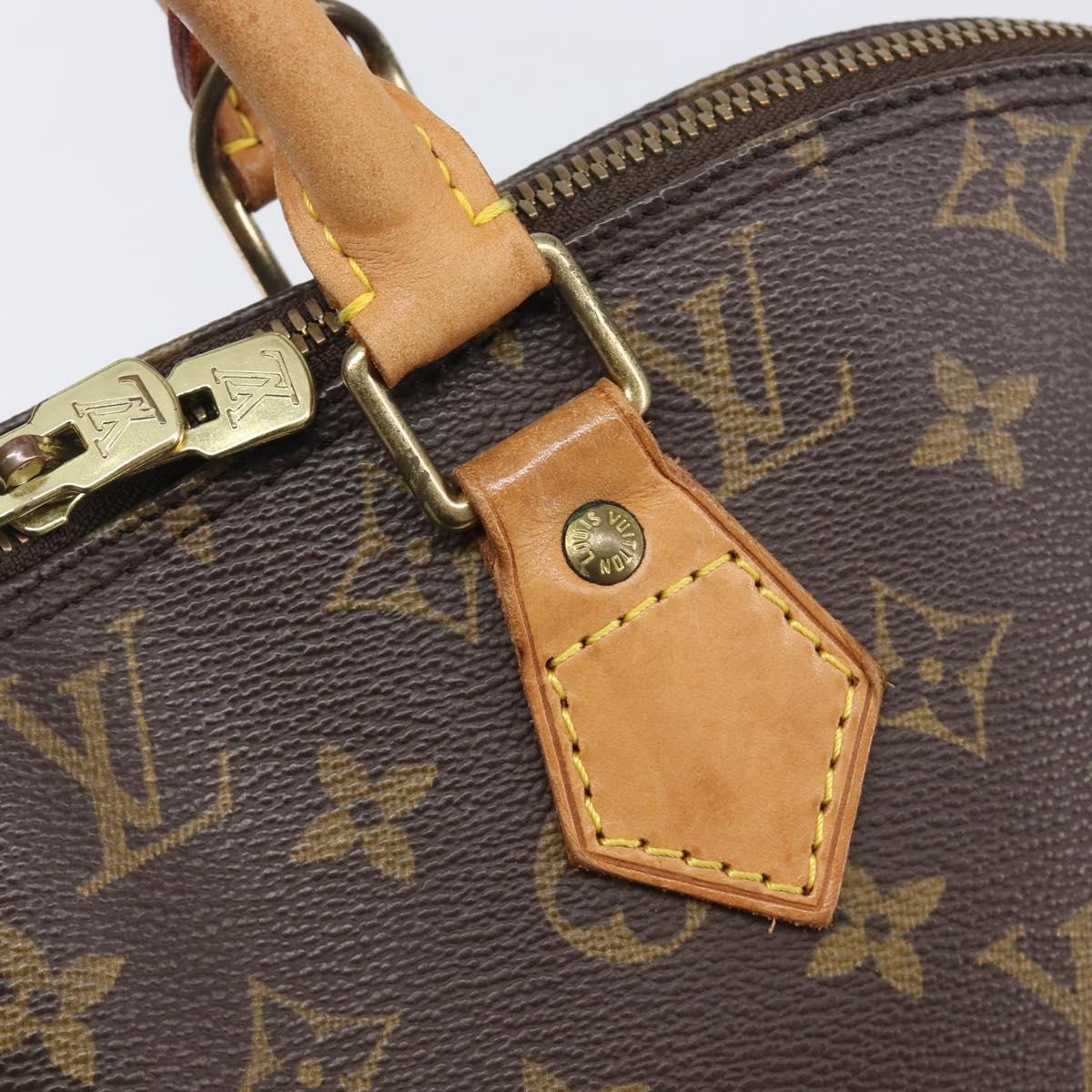 LOUIS VUITTON Monogram Alma PM Hand Bag M53151 LV Auth 208821