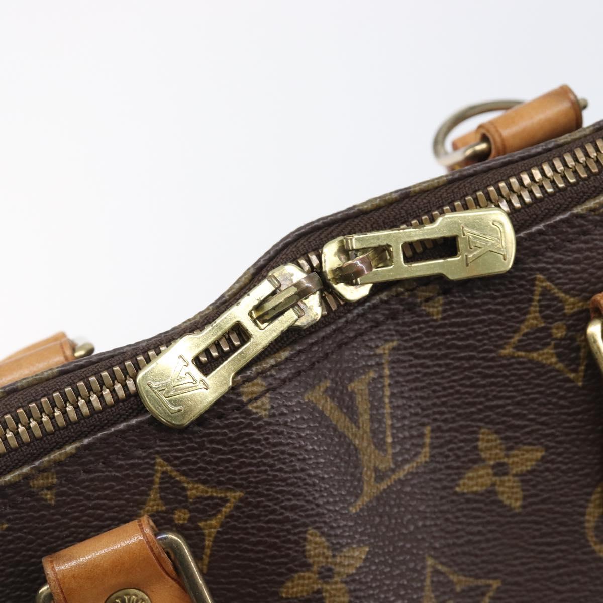 LOUIS VUITTON Monogram Alma PM Hand Bag M53151 LV Auth 208821