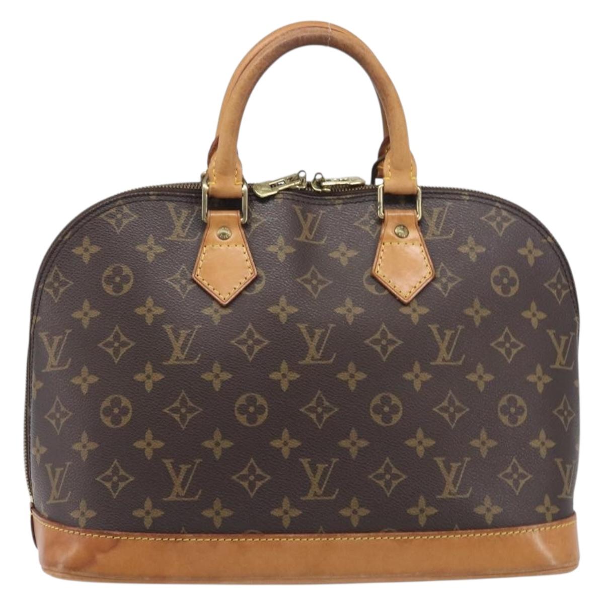 LOUIS VUITTON Monogram Alma PM Hand Bag M53151 LV Auth 208821