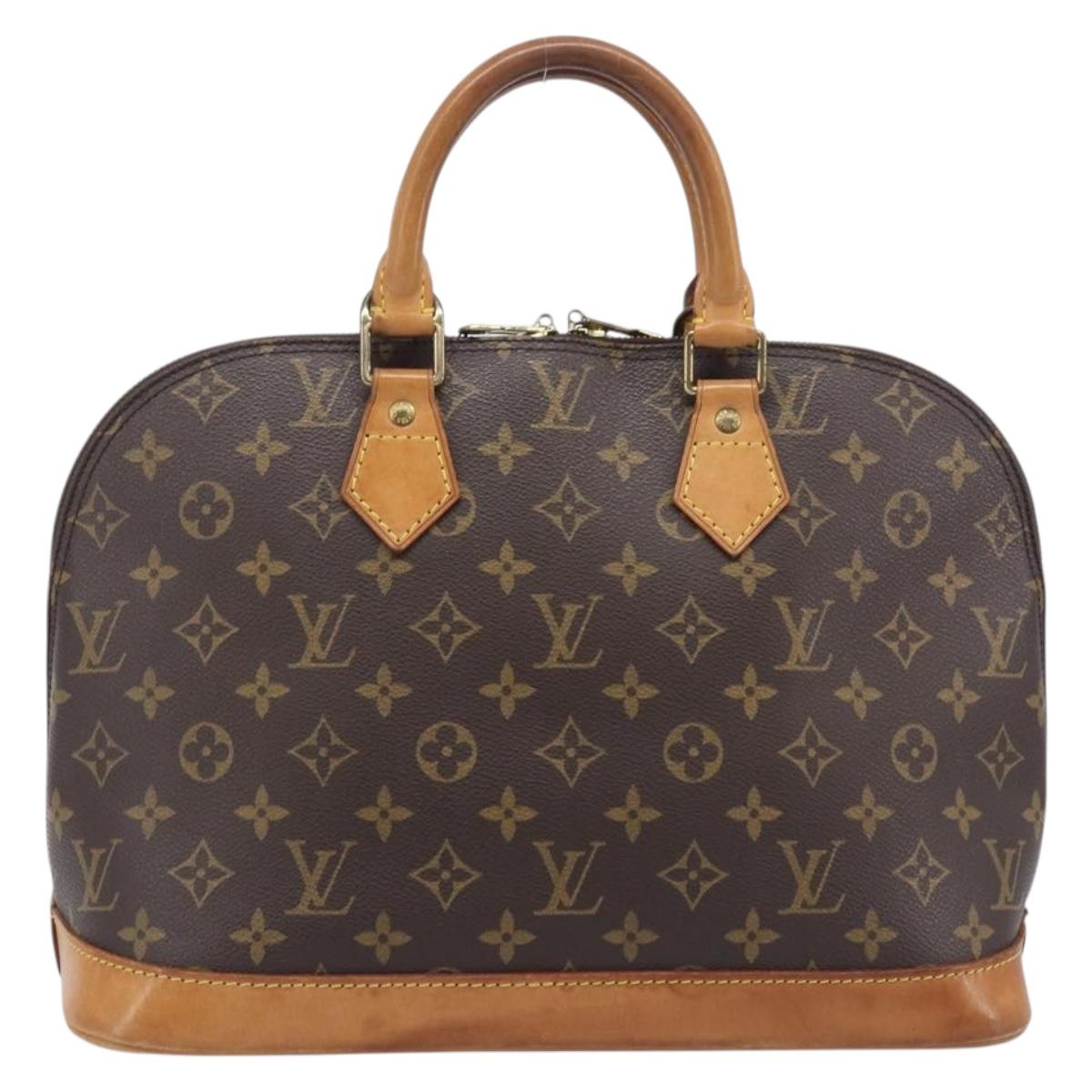 LOUIS VUITTON Monogram Alma PM Hand Bag M53151 LV Auth 208821