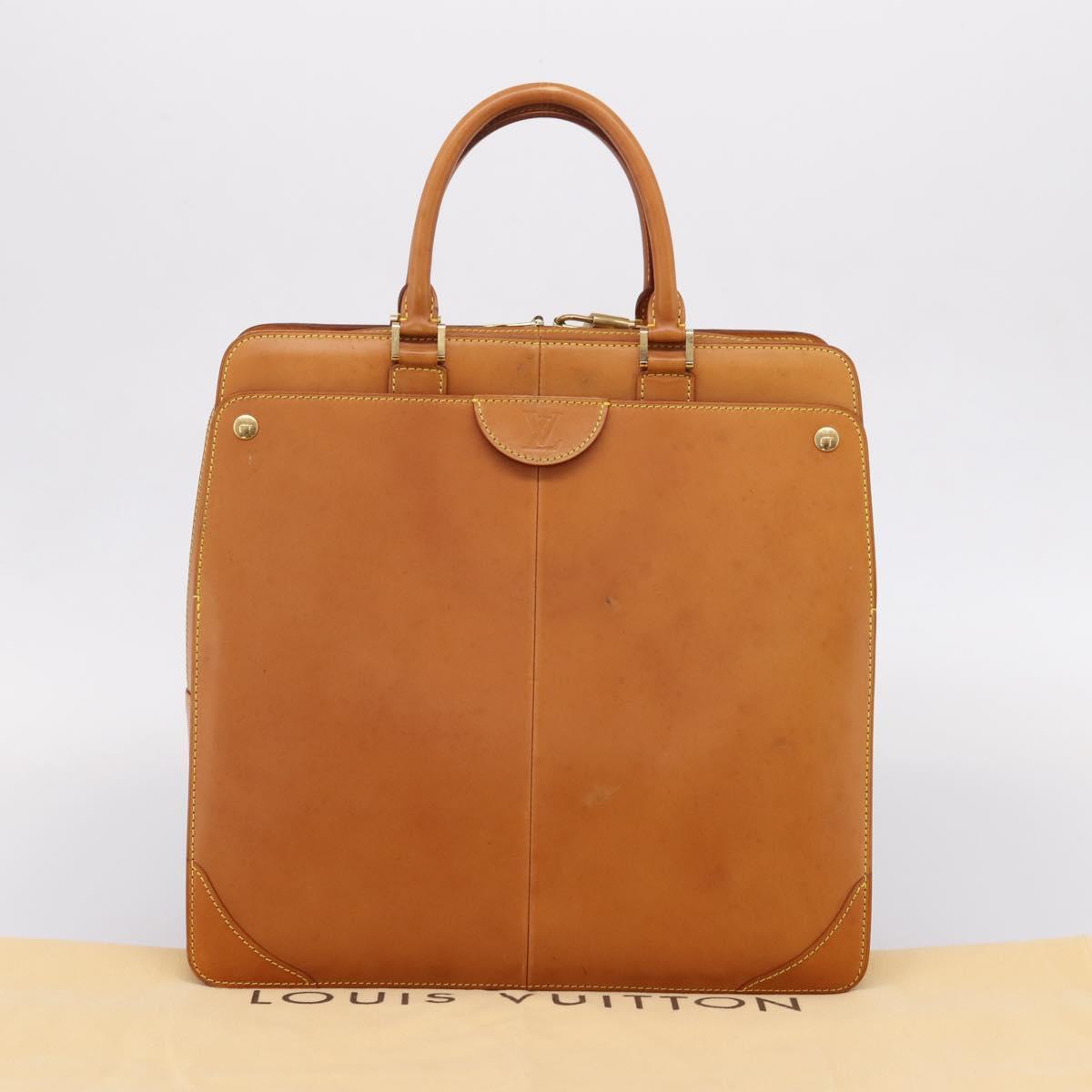 LOUIS VUITTON Nomad Negeb PM Hand Bag Beige M80317 LV Auth 208823