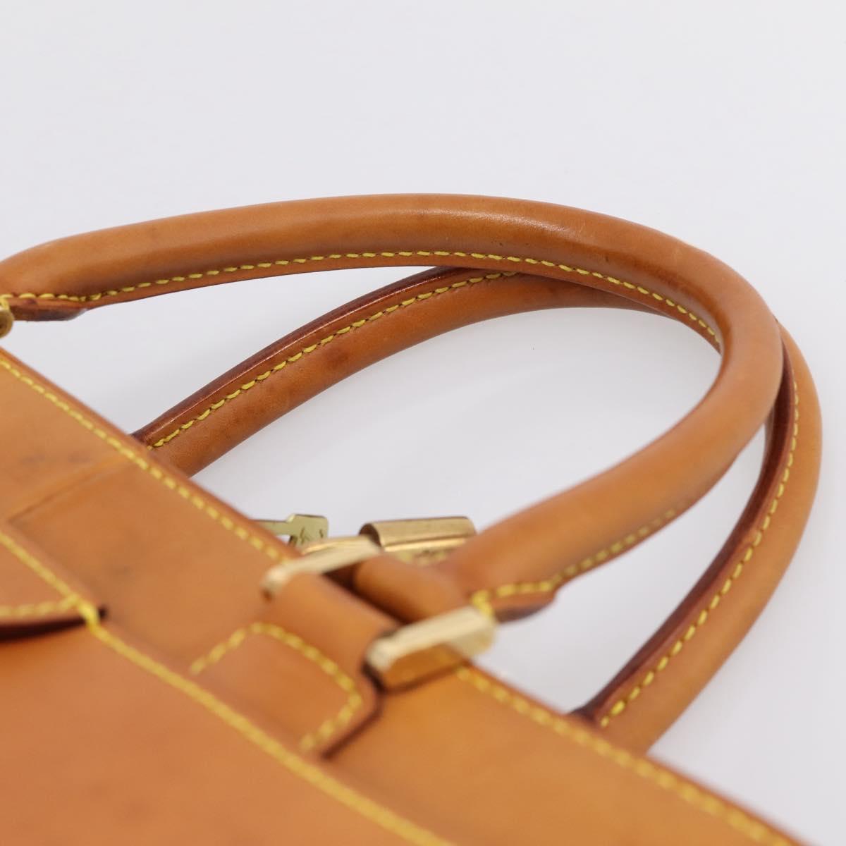 LOUIS VUITTON Nomad Negeb PM Hand Bag Beige M80317 LV Auth 208823