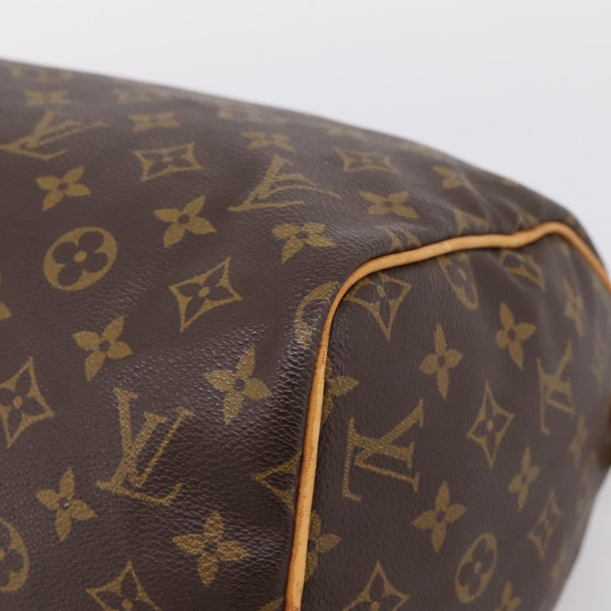 LOUIS VUITTON Monogram Speedy 30 Hand Bag M41526 LV Auth 208824V
