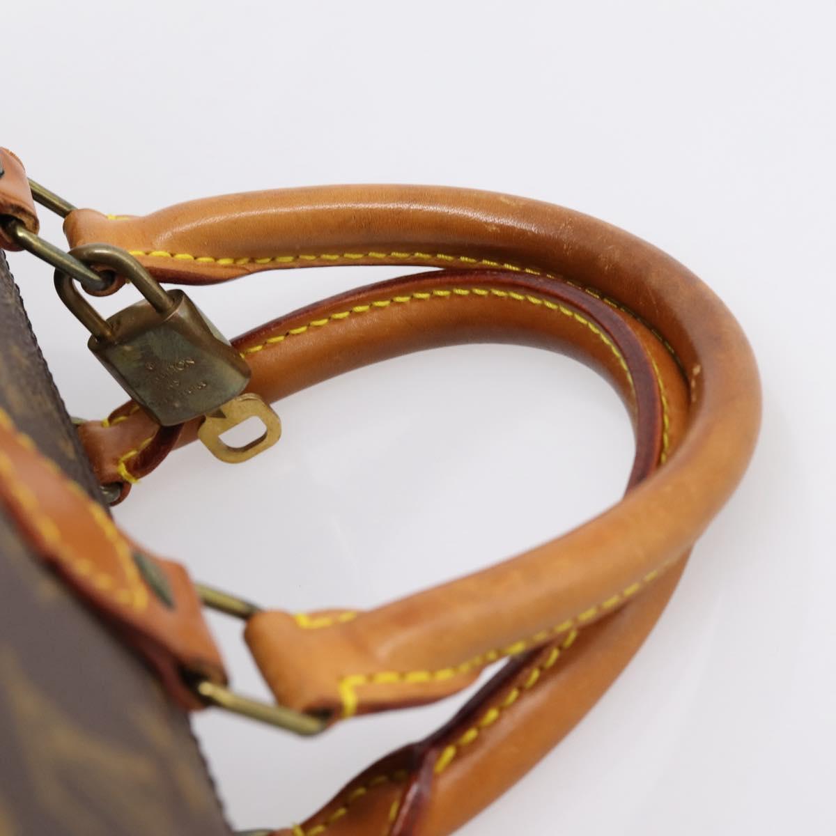 LOUIS VUITTON Monogram Speedy 30 Hand Bag M41526 LV Auth 208824V