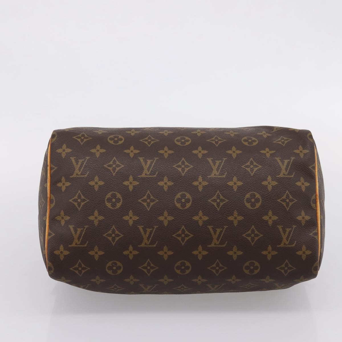 LOUIS VUITTON Monogram Speedy 30 Hand Bag M41526 LV Auth 208824V