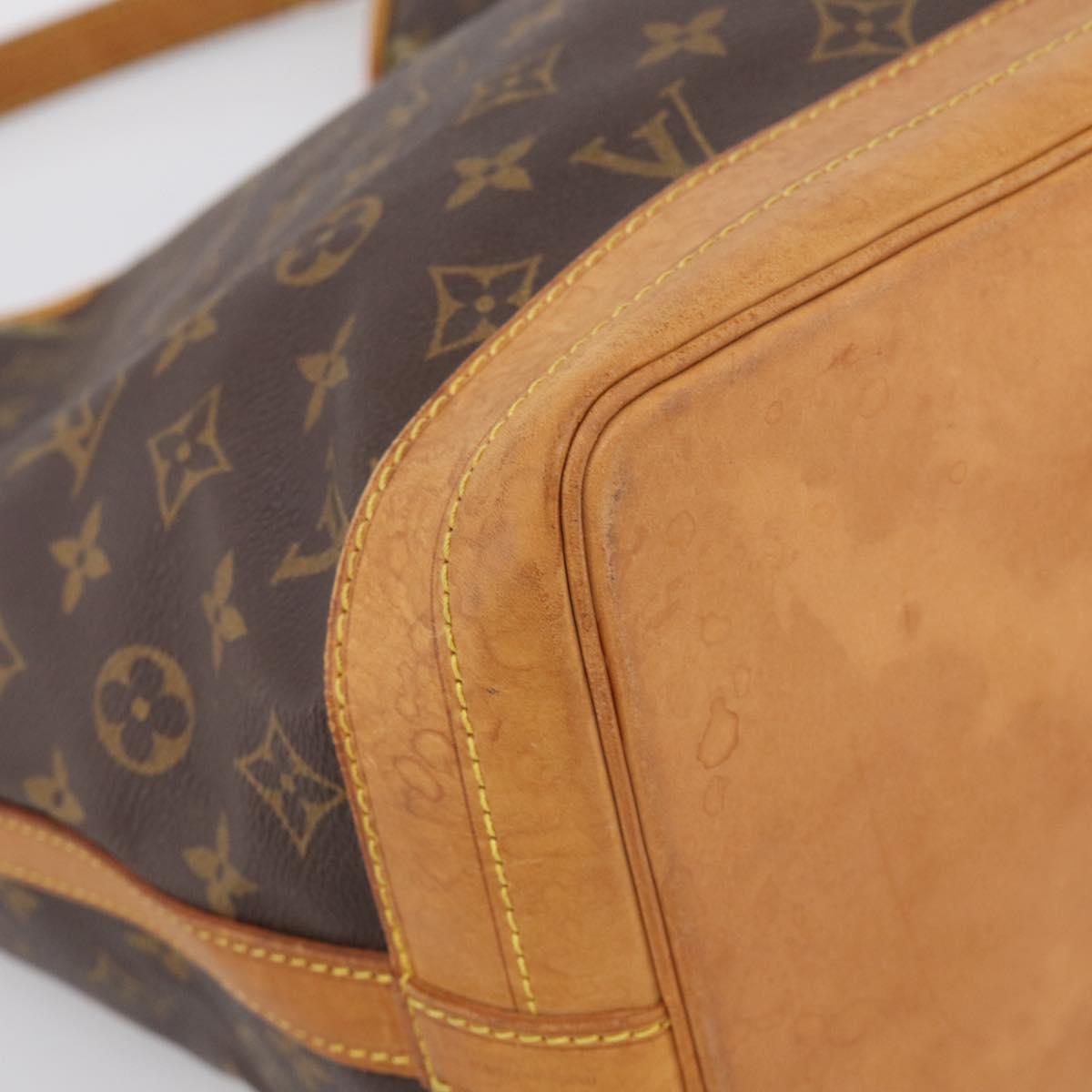 LOUIS VUITTON Monogram Noe Shoulder Bag M42224 LV Auth 208825A