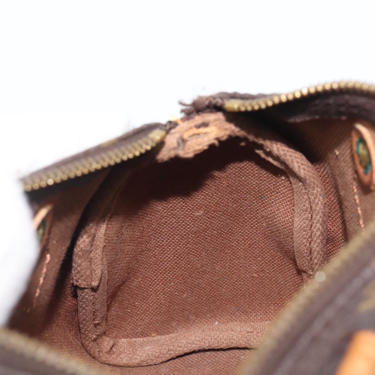 LOUIS VUITTON Monogram Mini Speedy Hand Bag M41534 LV Auth 208840