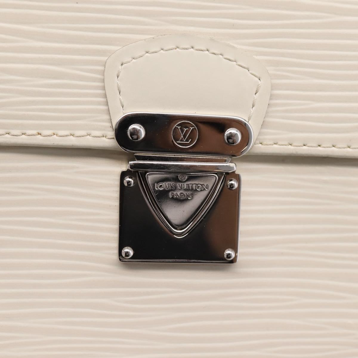 LOUIS VUITTON Epi Portefeuille Koala Wallet White M5801J LV Auth 208845V