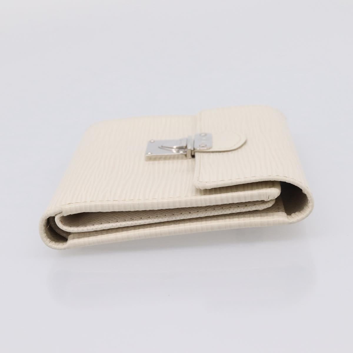 LOUIS VUITTON Epi Portefeuille Koala Wallet White M5801J LV Auth 208845V