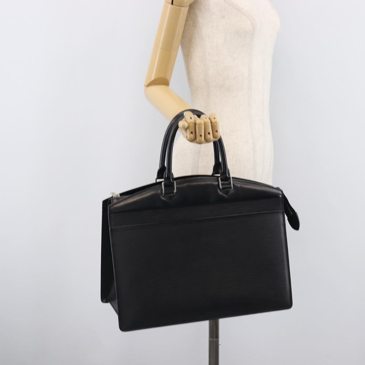 LOUIS VUITTON Epi Riviera Hand Bag Black M48182 LV Auth 208850V