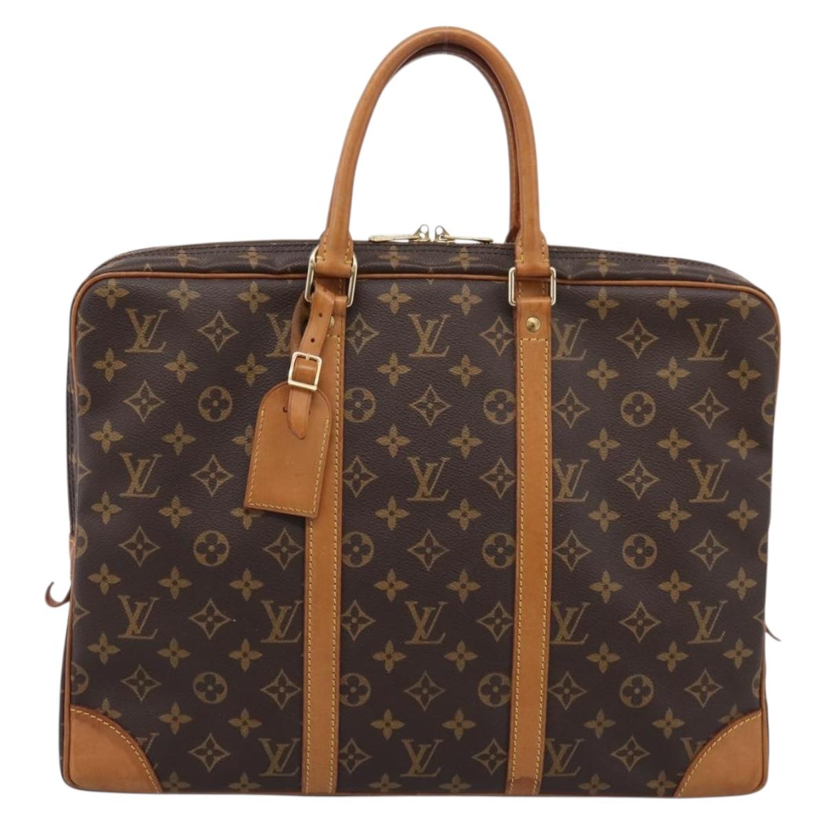 LOUIS VUITTON Monogram Porte Documents Voyage Business Bag M53361 LV Auth 208854