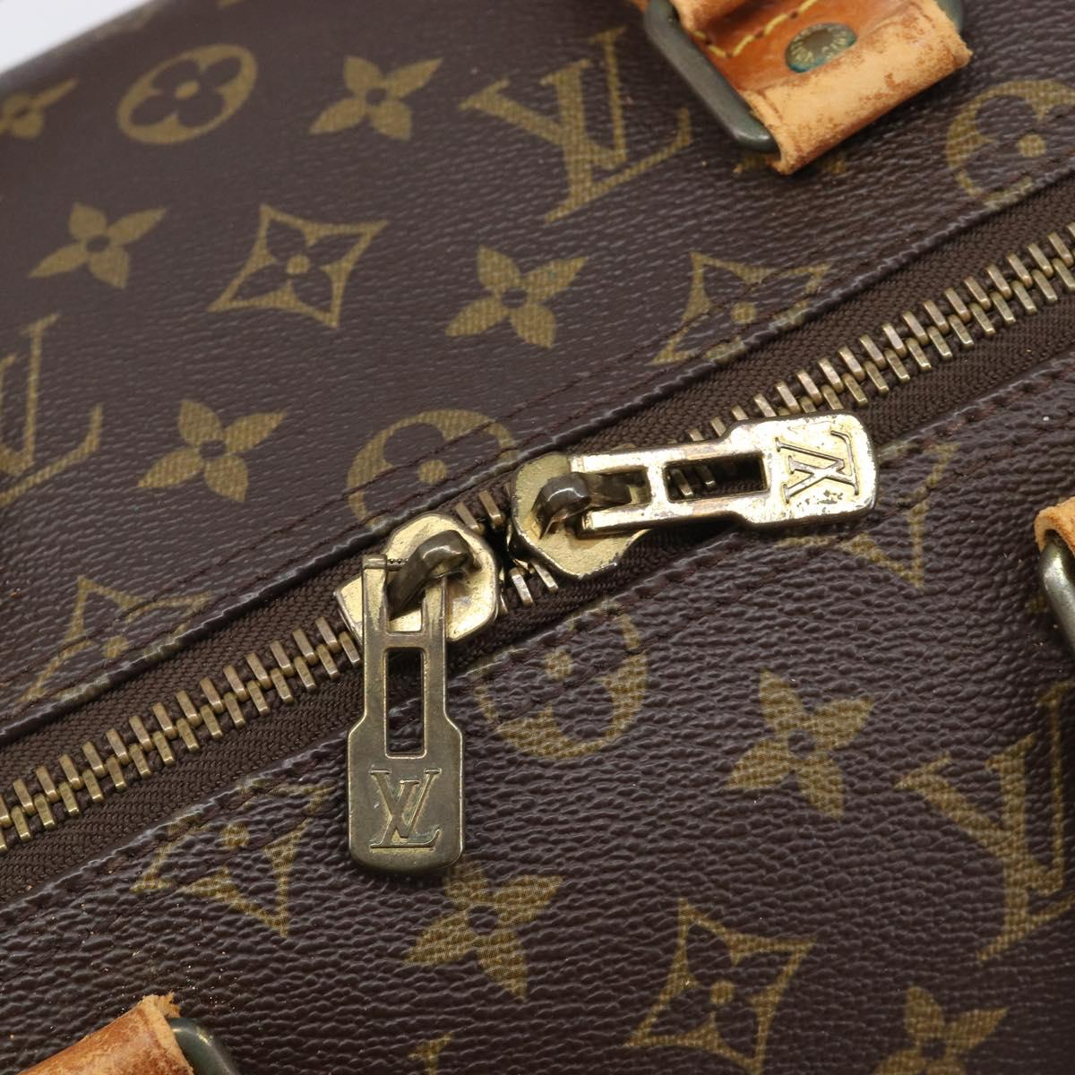 LOUIS VUITTON Monogram Keepall 50 Boston Bag M41426 LV Auth 208863