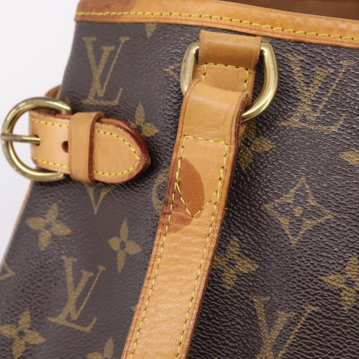 LOUIS VUITTON Monogram Batignolles Vertical Tote Bag M51153 LV Auth 208867V