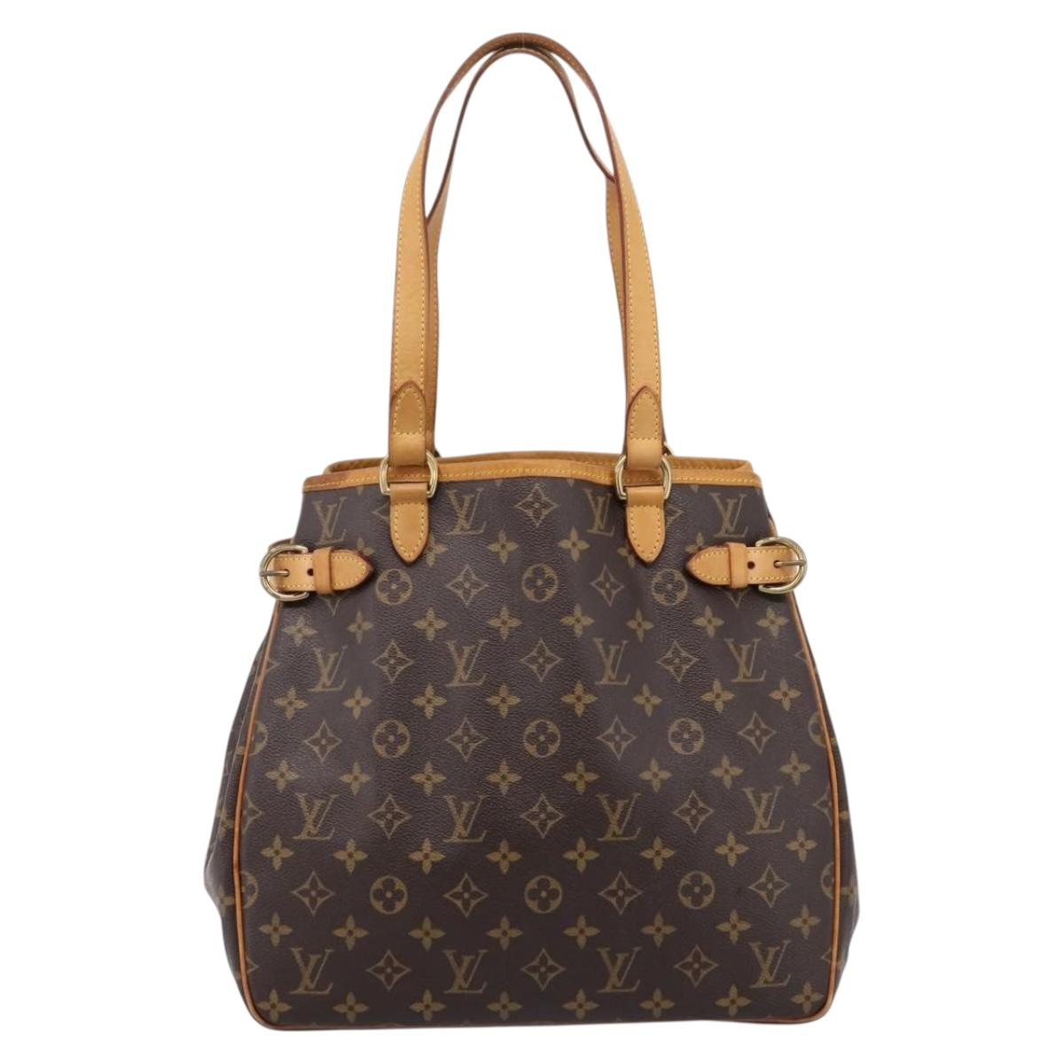 LOUIS VUITTON Monogram Batignolles Vertical Tote Bag M51153 LV Auth 208867V