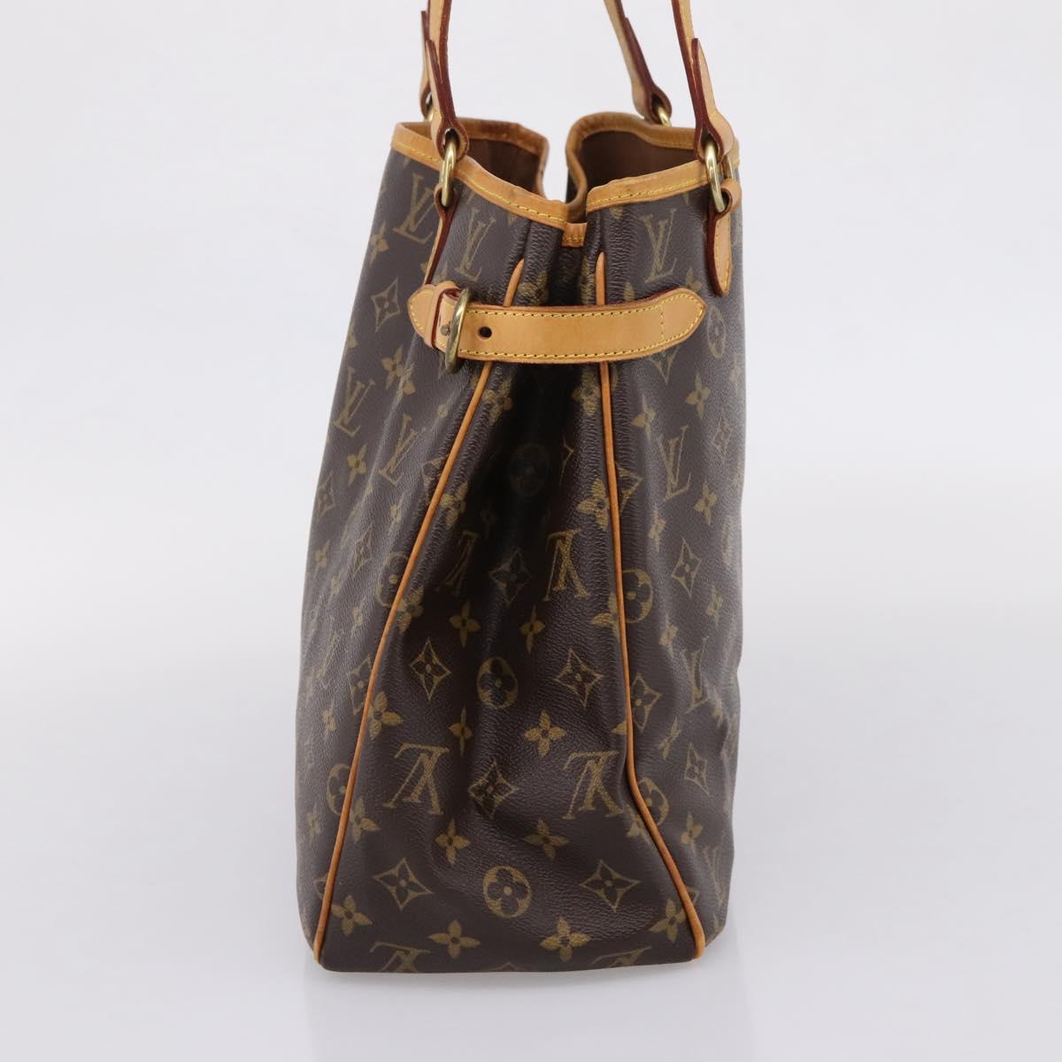 LOUIS VUITTON Monogram Batignolles Vertical Tote Bag M51153 LV Auth 208867V