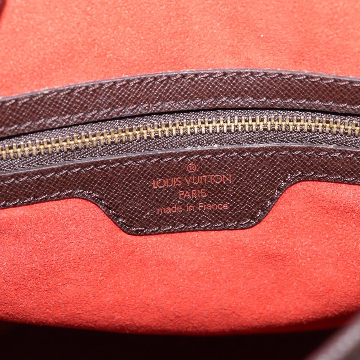 LOUIS VUITTON Damier Ebene Marais Shoulder Bag N42240 LV Auth 208868V