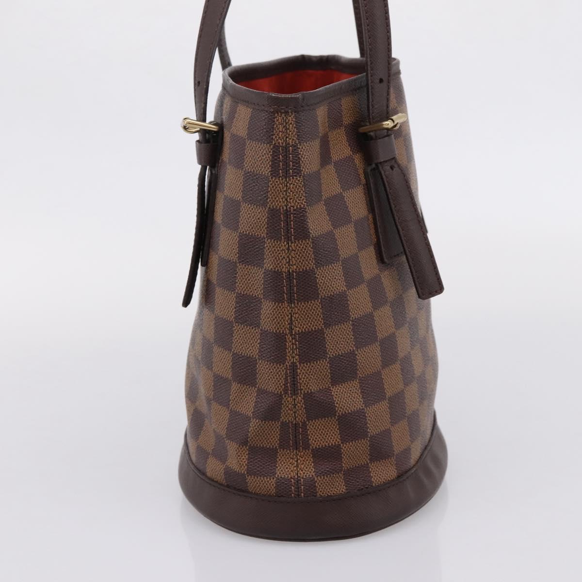 LOUIS VUITTON Damier Ebene Marais Shoulder Bag N42240 LV Auth 208868V