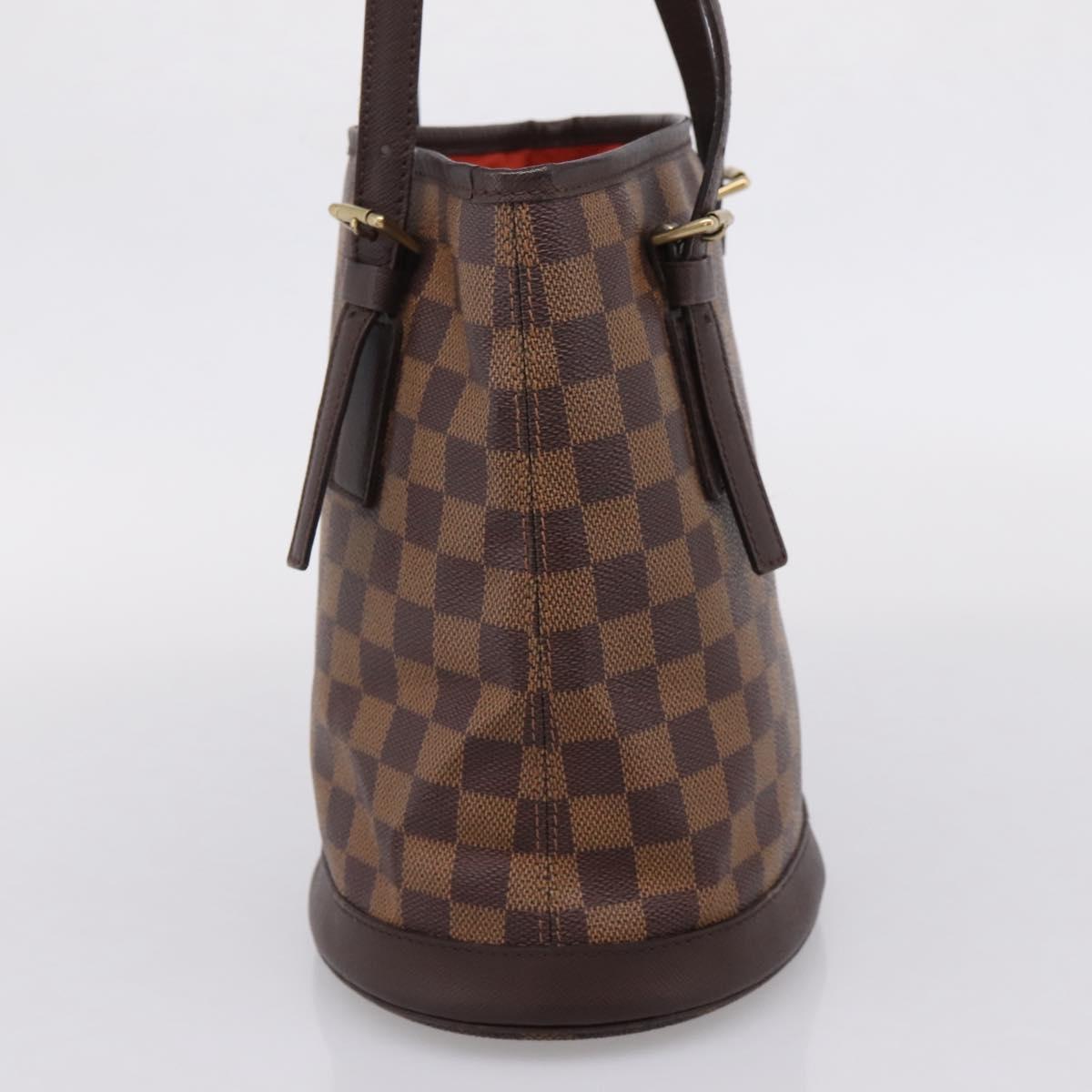 LOUIS VUITTON Damier Ebene Marais Shoulder Bag N42240 LV Auth 208868V
