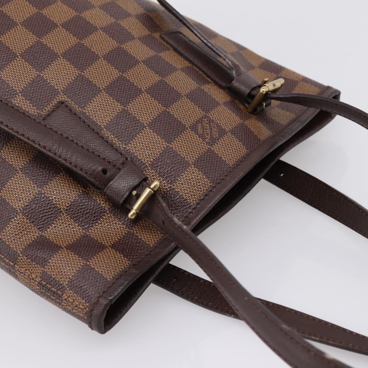 LOUIS VUITTON Damier Ebene Marais Shoulder Bag N42240 LV Auth 208868V