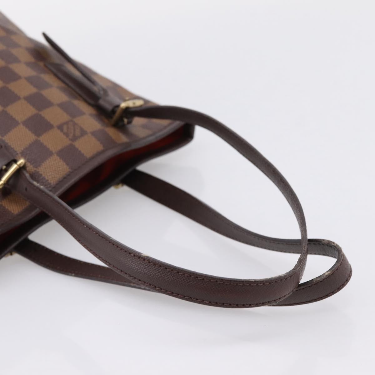 LOUIS VUITTON Damier Ebene Marais Shoulder Bag N42240 LV Auth 208868V