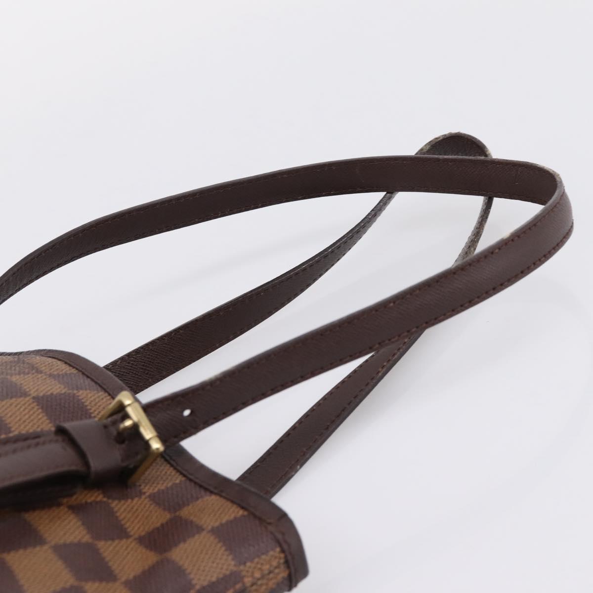 LOUIS VUITTON Damier Ebene Marais Shoulder Bag N42240 LV Auth 208868V