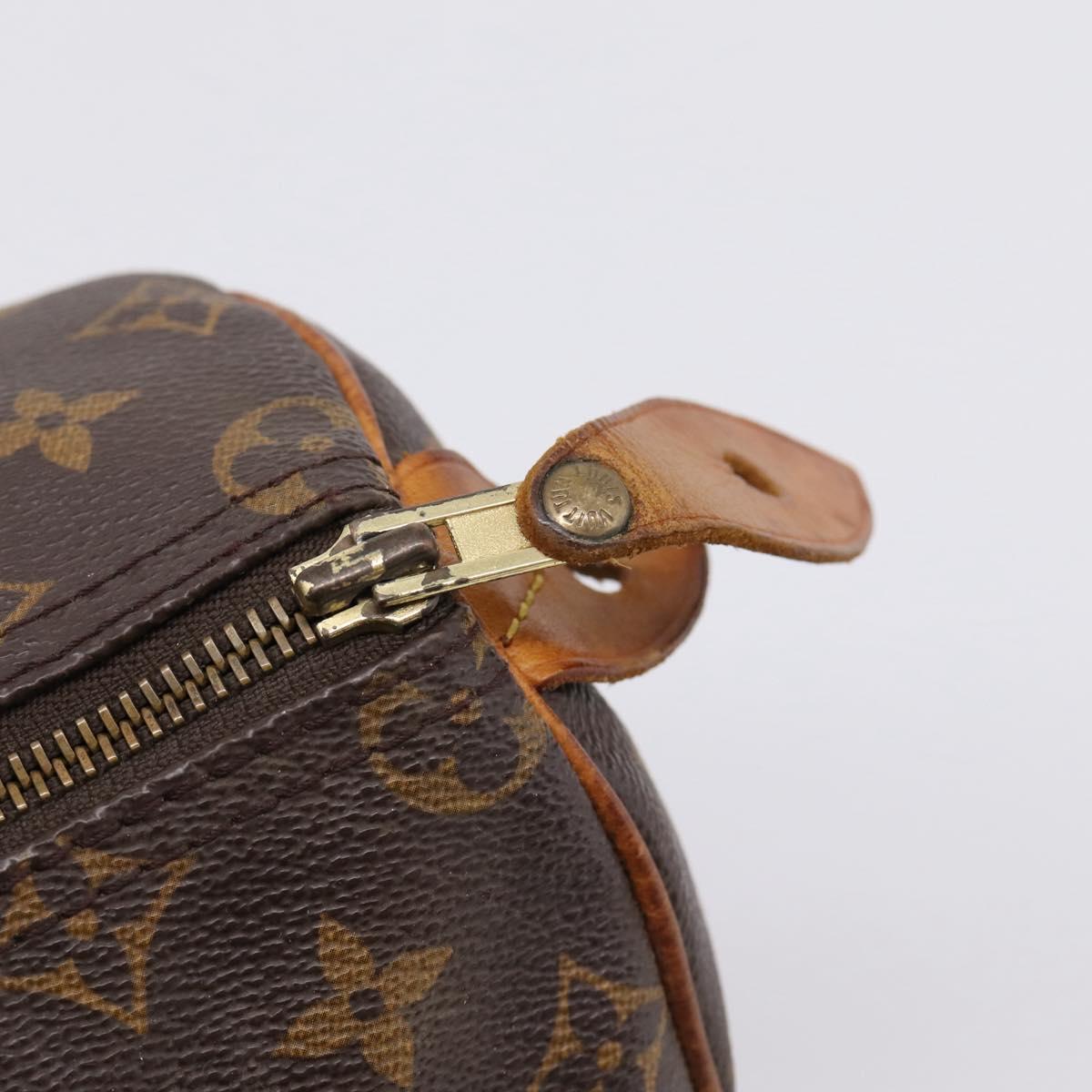LOUIS VUITTON Monogram Speedy 25 Hand Bag M41528 LV Auth 208881A